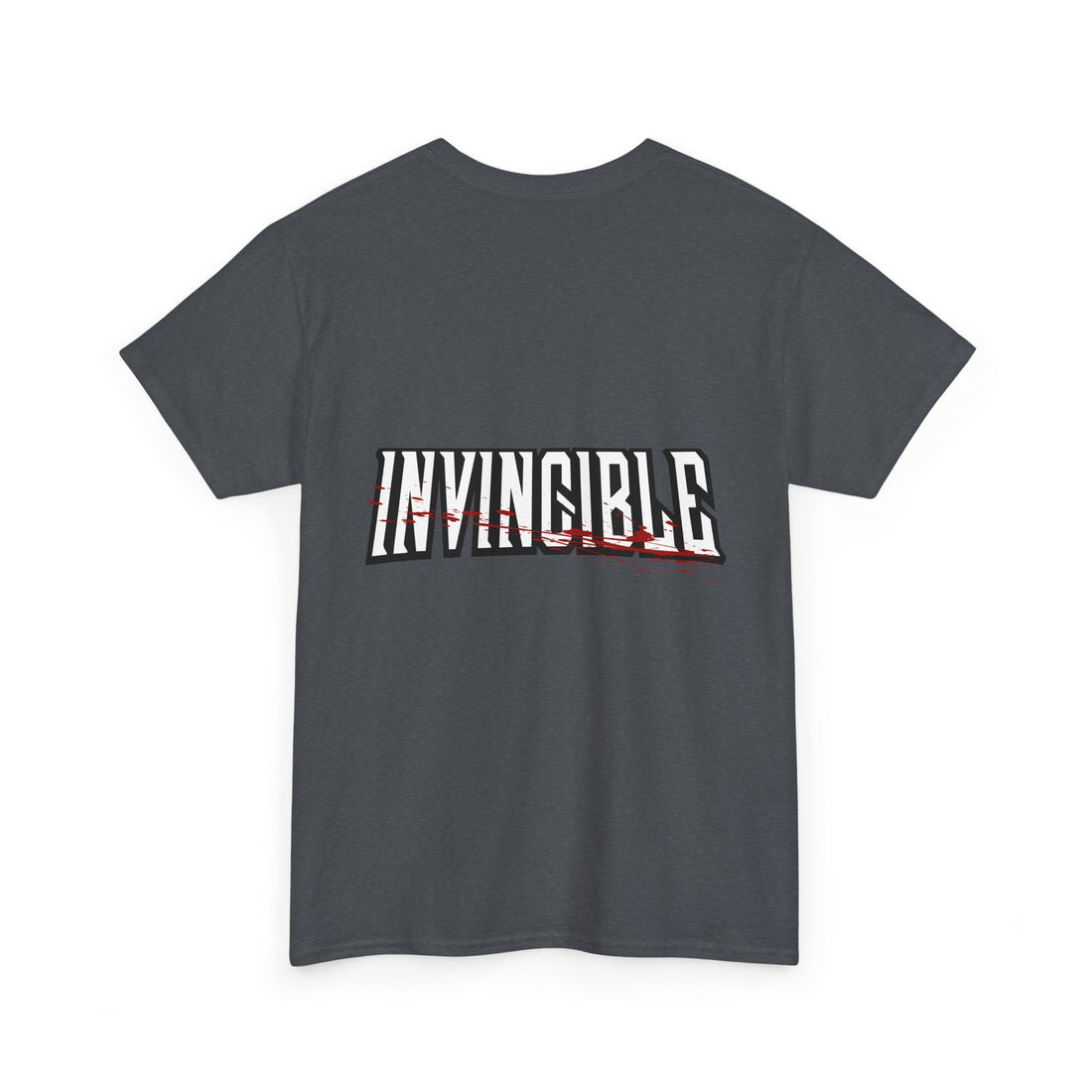 Unisex Heavy Cotton Tee - Invincible Graphic Tee, Superhero Shirt, Gift for Comics Fans, Casual Wear, Birthday, Holiday Apparel