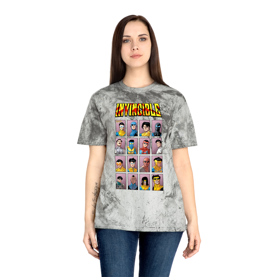 Colorful Invincible Unisex T-Shirt, Casual Graphic Tee, Superhero Apparel, Gift for Fans, Summer Style