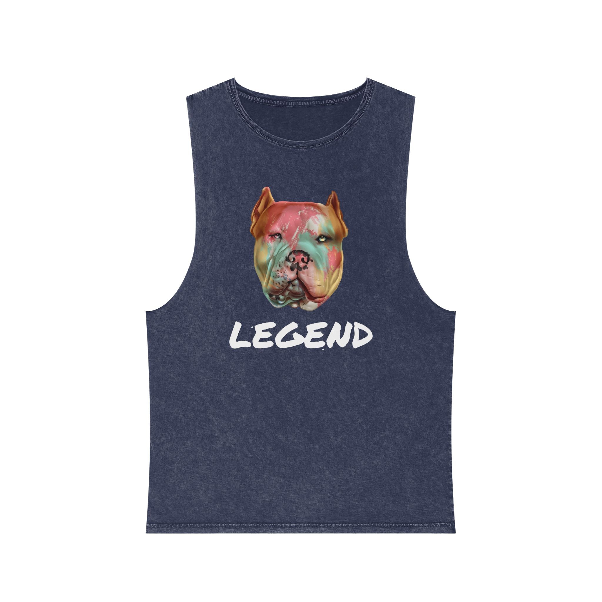 Unisex Stonewash Tank Top