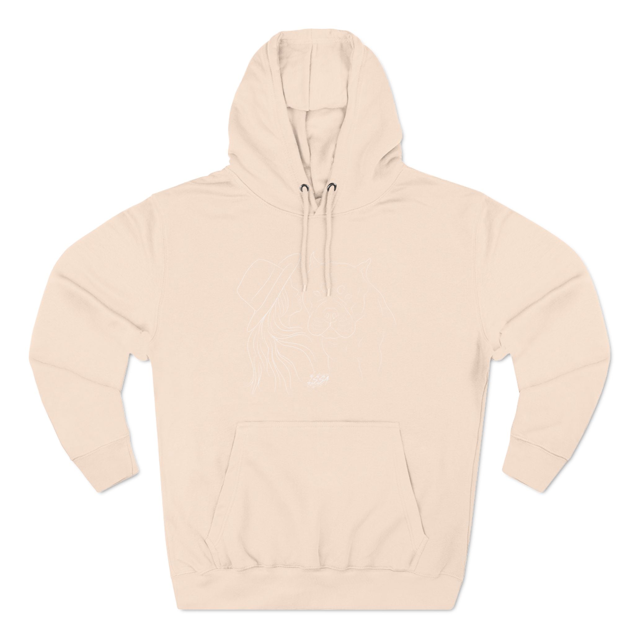 JUICE Three-Panel Fleece Hoodie