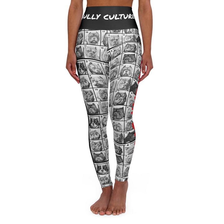 High Waisted Yoga Leggings (AOP)