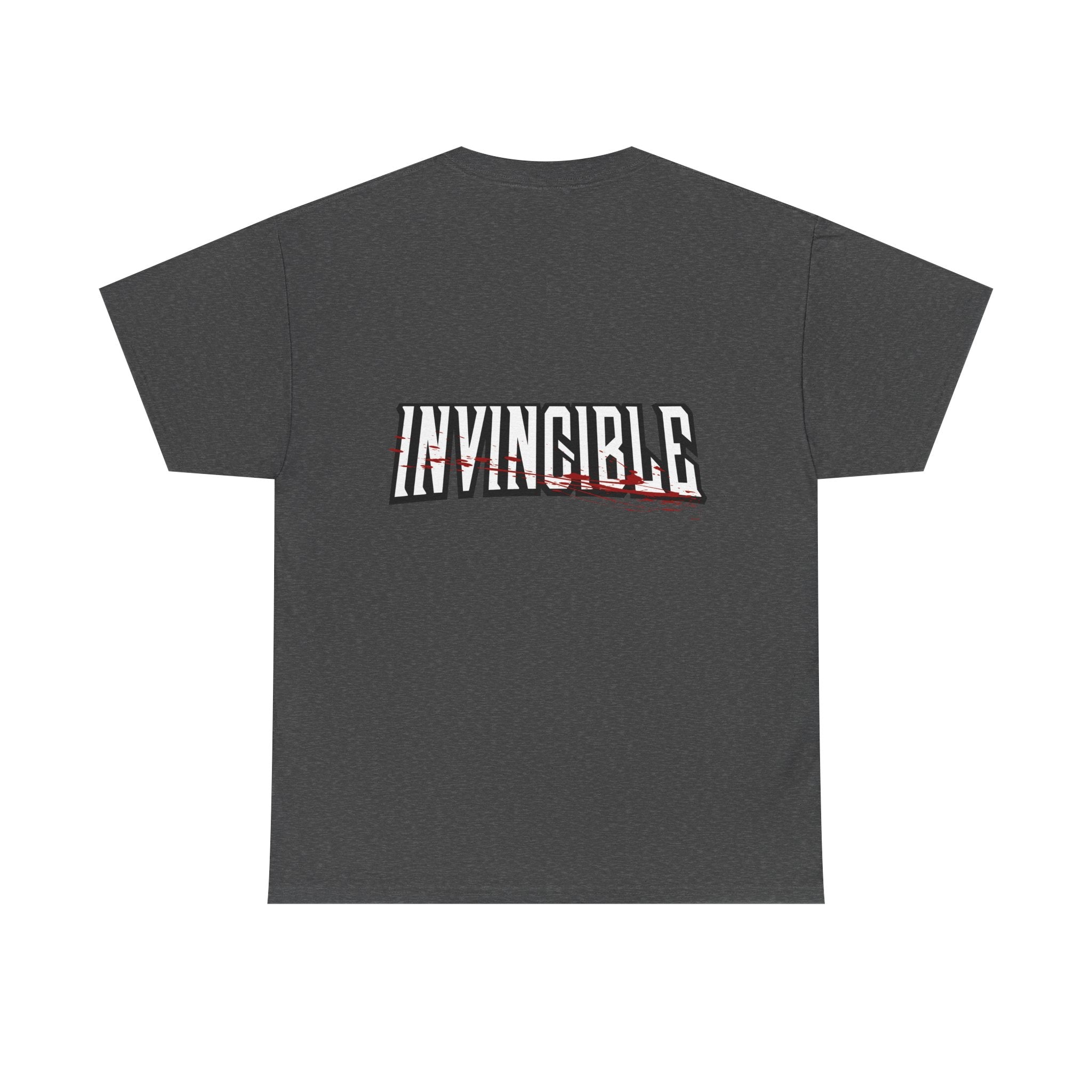 Unisex Heavy Cotton Tee - Invincible Graphic Tee, Superhero Shirt, Gift for Comics Fans, Casual Wear, Birthday, Holiday Apparel