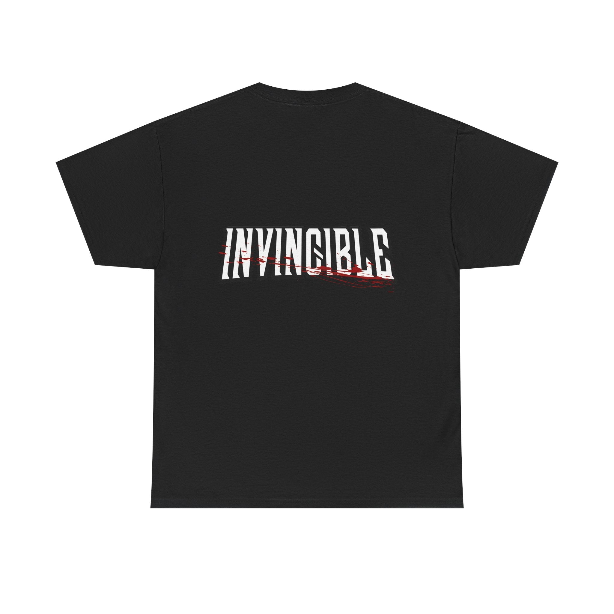 Unisex Heavy Cotton Tee - Invincible Graphic Tee, Superhero Shirt, Gift for Comics Fans, Casual Wear, Birthday, Holiday Apparel