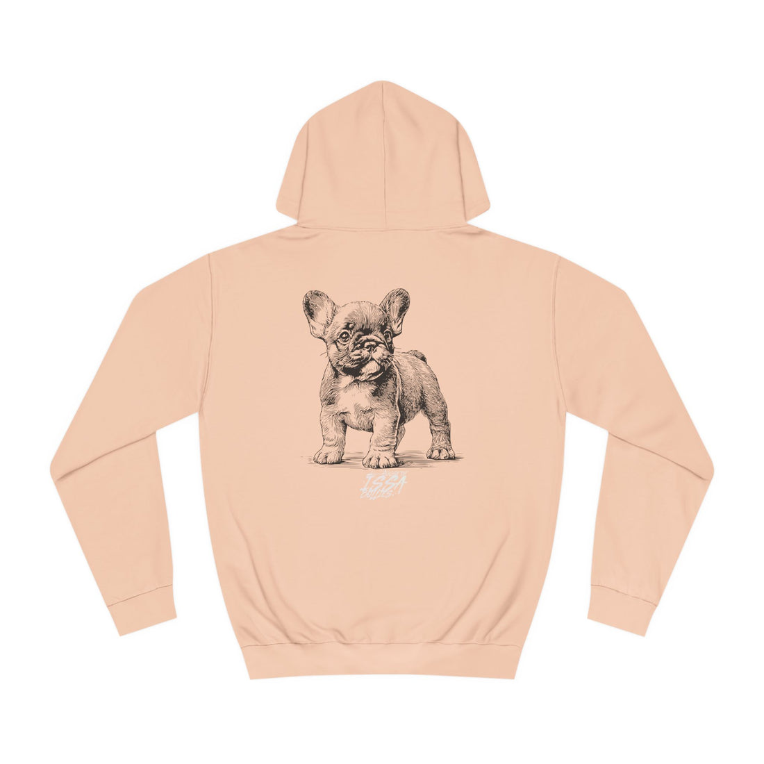 LOVE IS A FRENCHIE Unisex College Hoodie