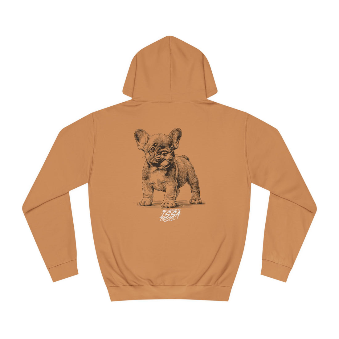 LOVE IS A FRENCHIE Unisex College Hoodie