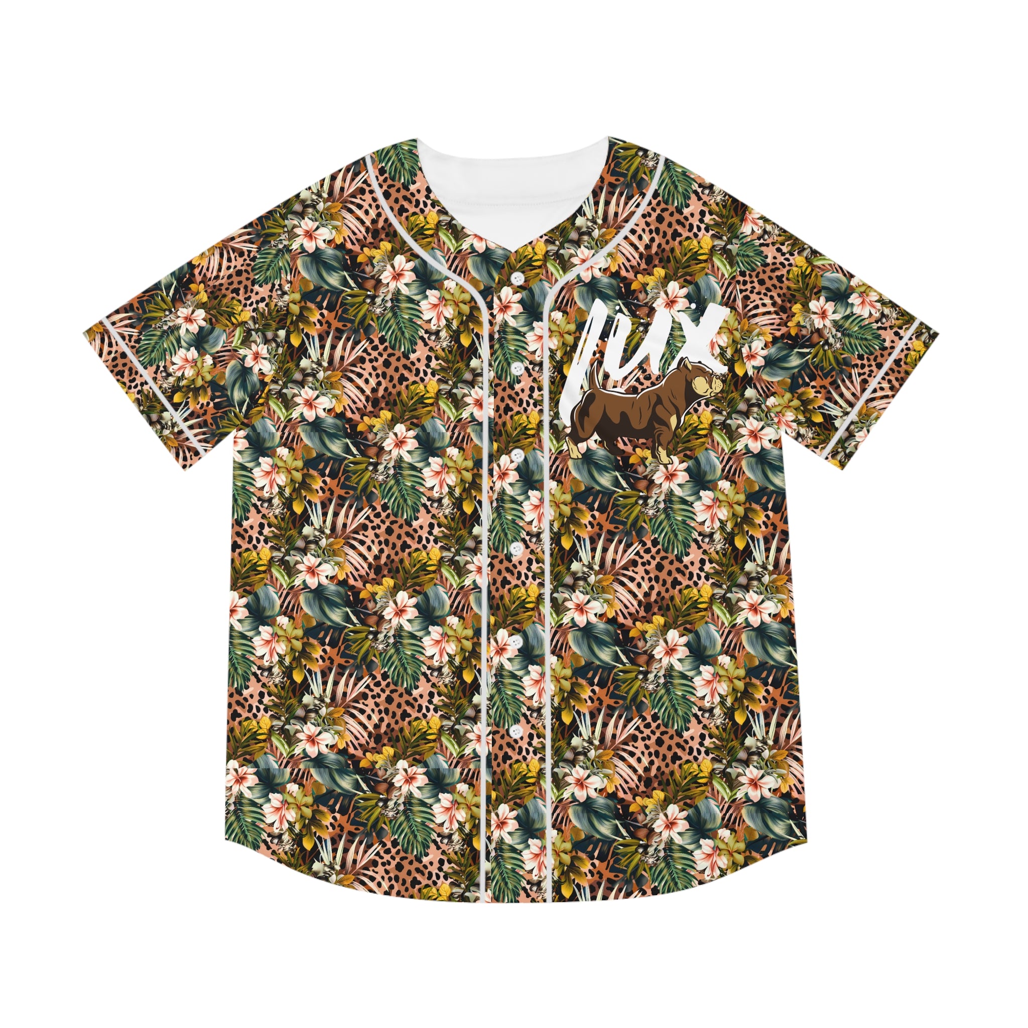 Luxury Luciano aka LUX Men's Baseball Jersey (AOP)