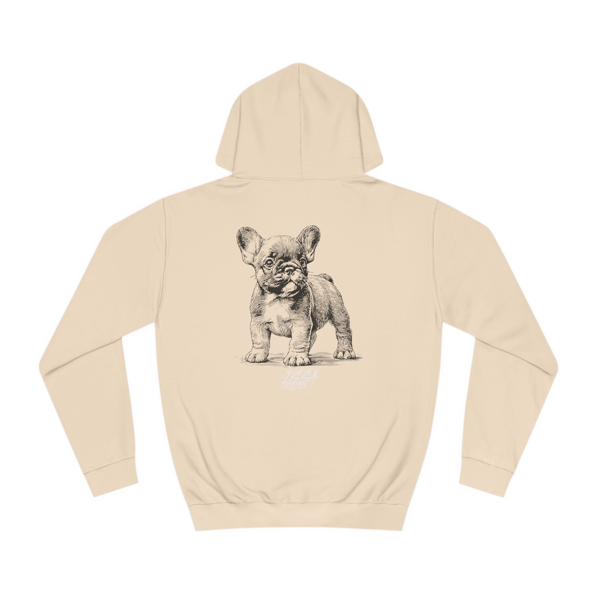 LOVE IS A FRENCHIE Unisex College Hoodie