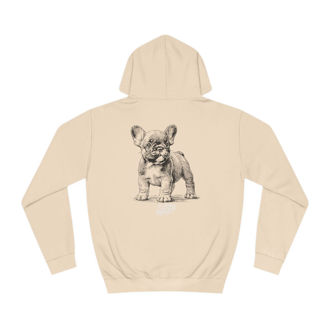 LOVE IS A FRENCHIE Unisex College Hoodie