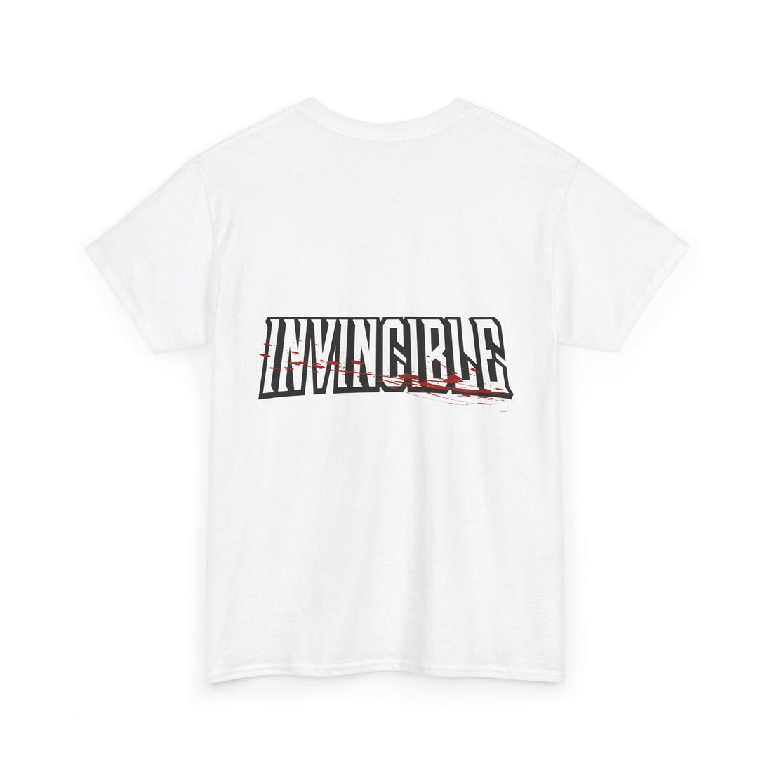 Unisex Heavy Cotton Tee - Invincible Graphic Tee, Superhero Shirt, Gift for Comics Fans, Casual Wear, Birthday, Holiday Apparel